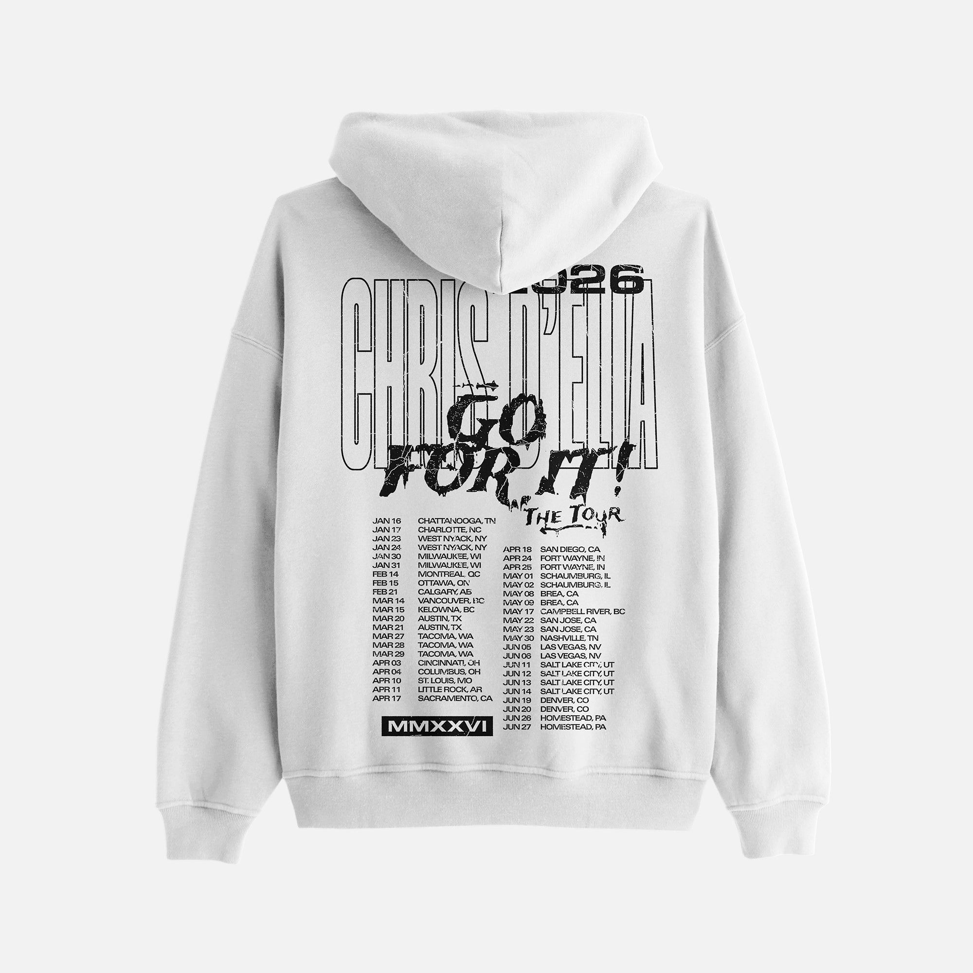 Go For It Tour Hoodie