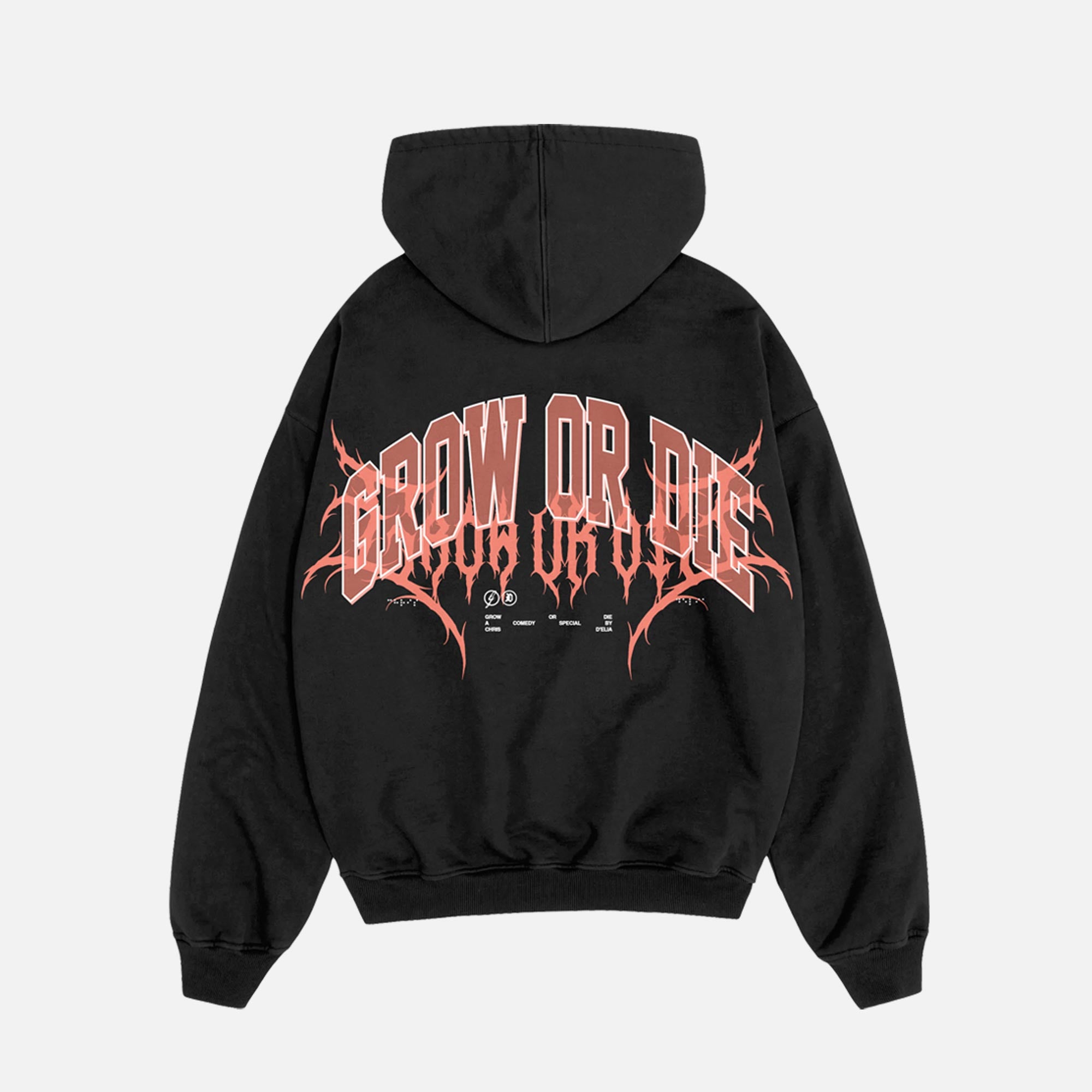 Duel Life Hoodie. Back