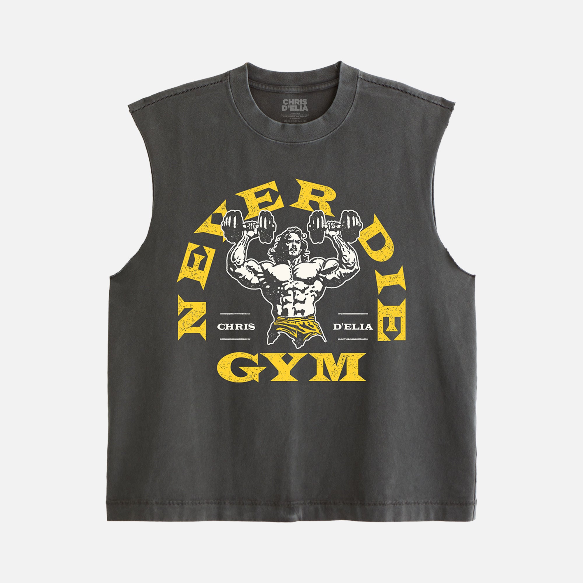Never Die Gym Black Tank
