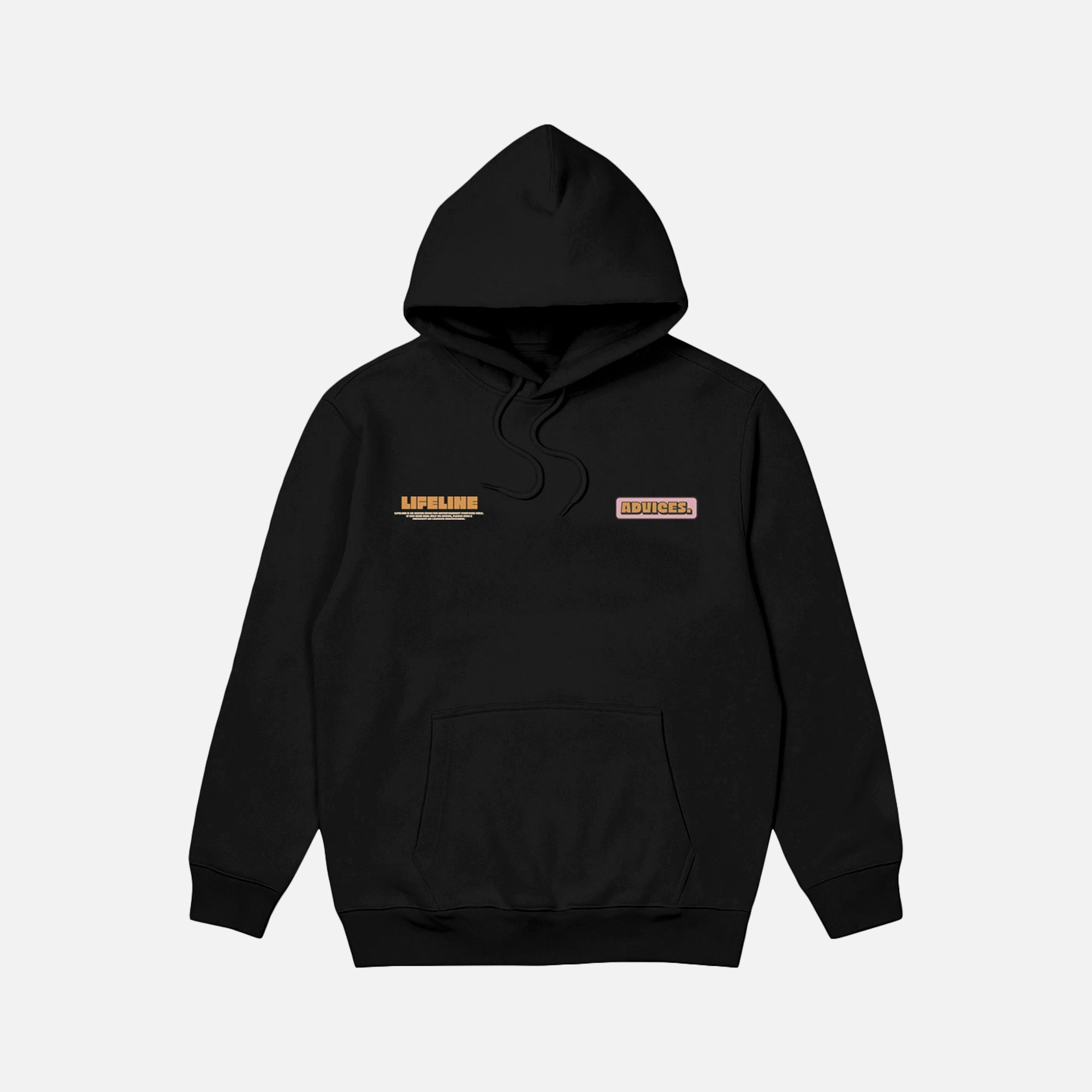 Advices Black Hoodie