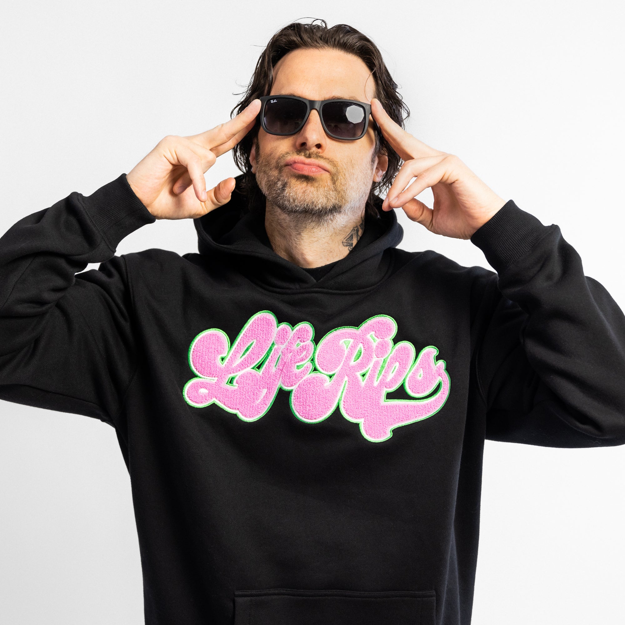 Chris D'Elia Patch Hoodie