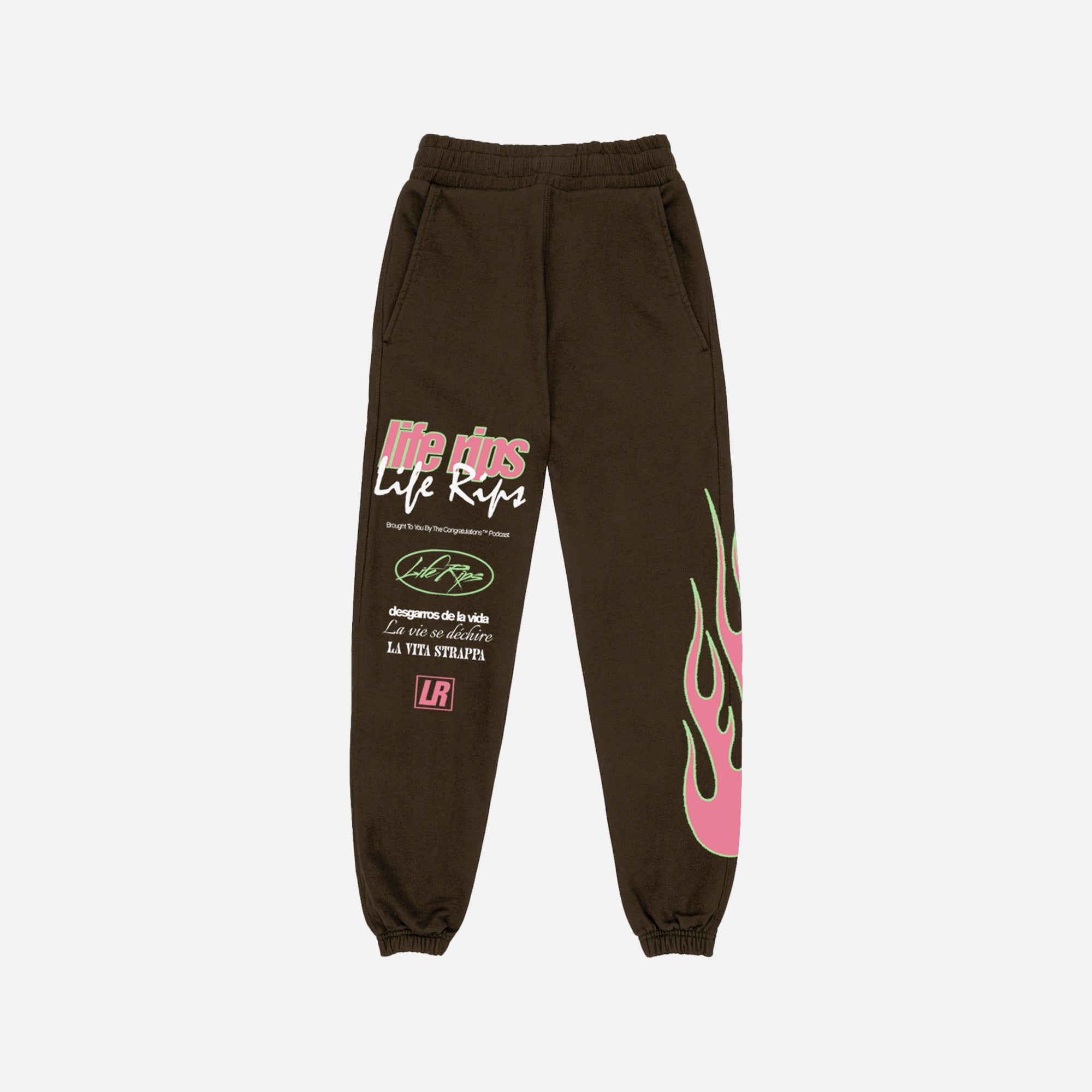Life Rips Chocolate Sweatpants