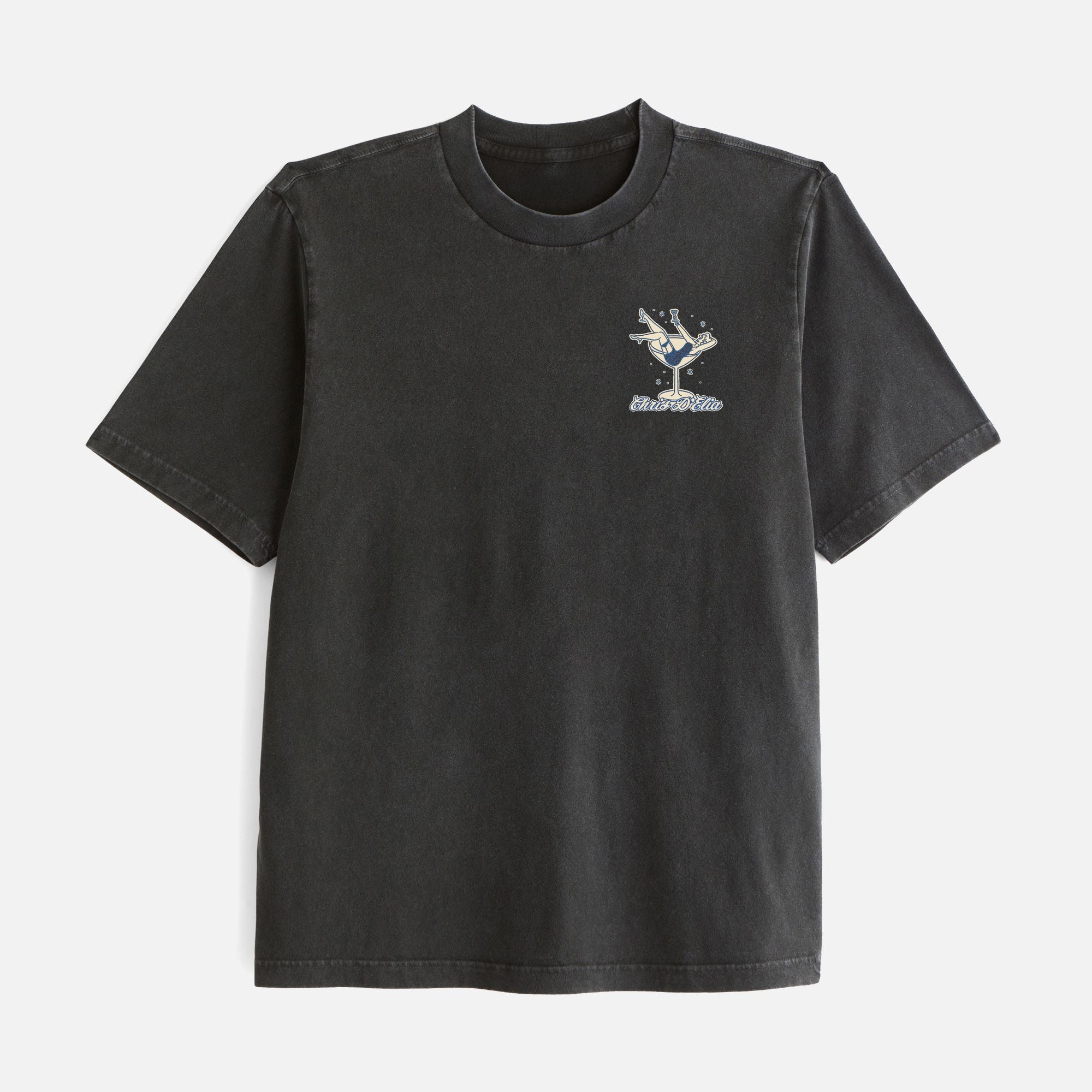 Cocktail Club Black Tee