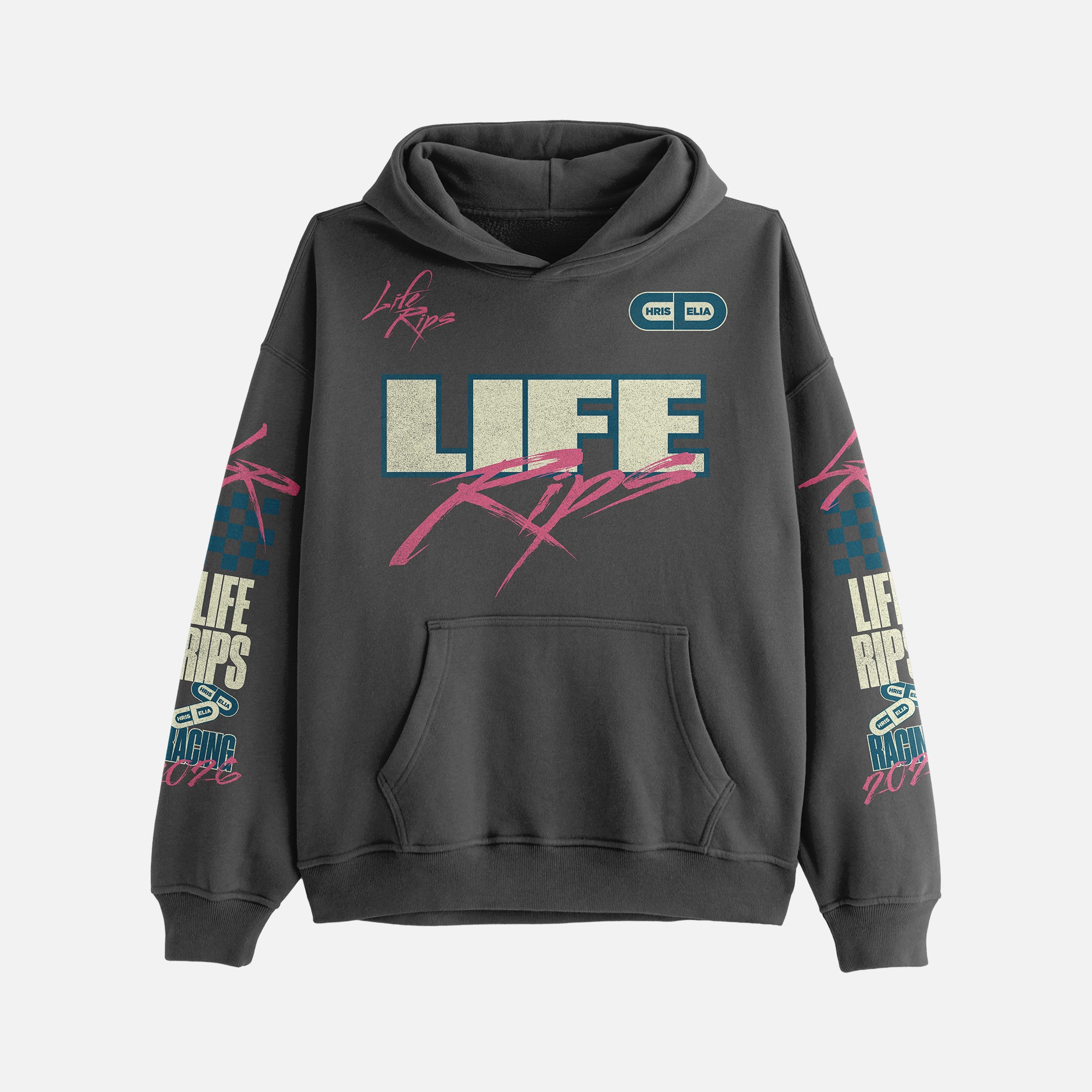 Life Rips Racing Hoodie