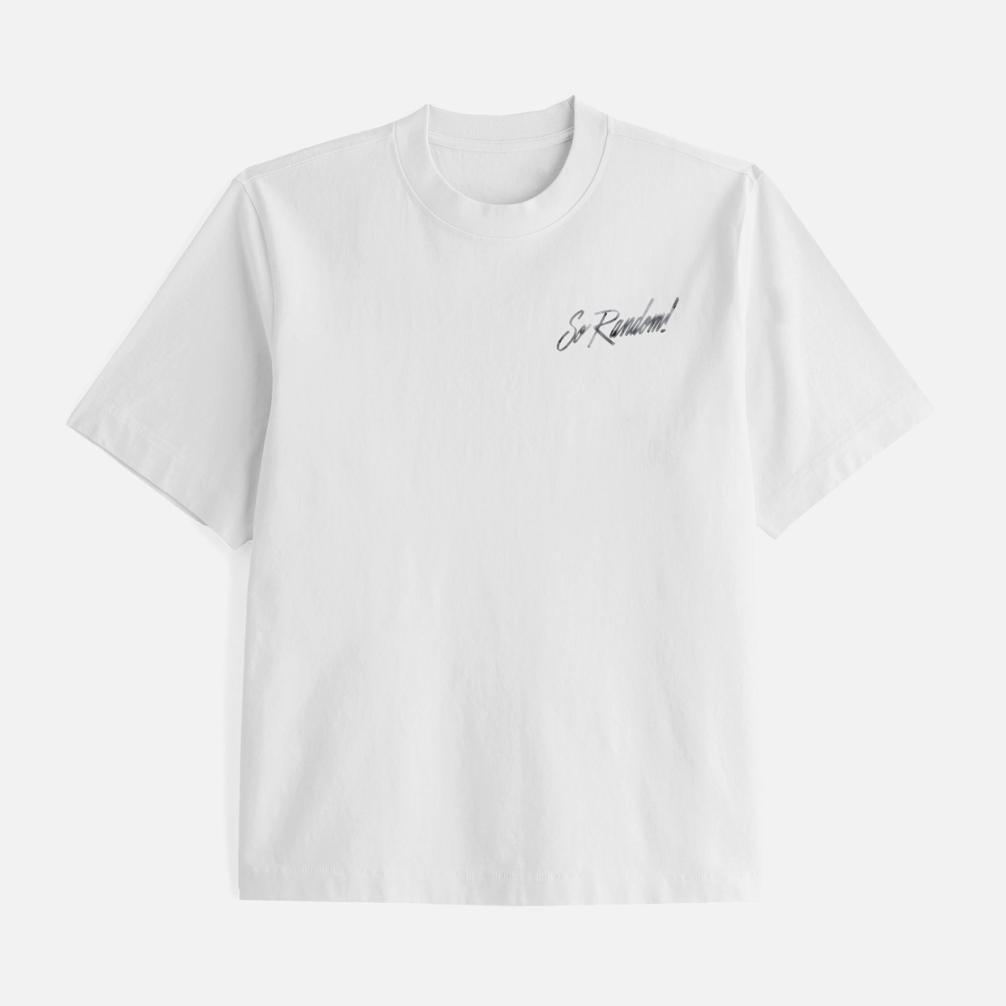 So Random! White Tee