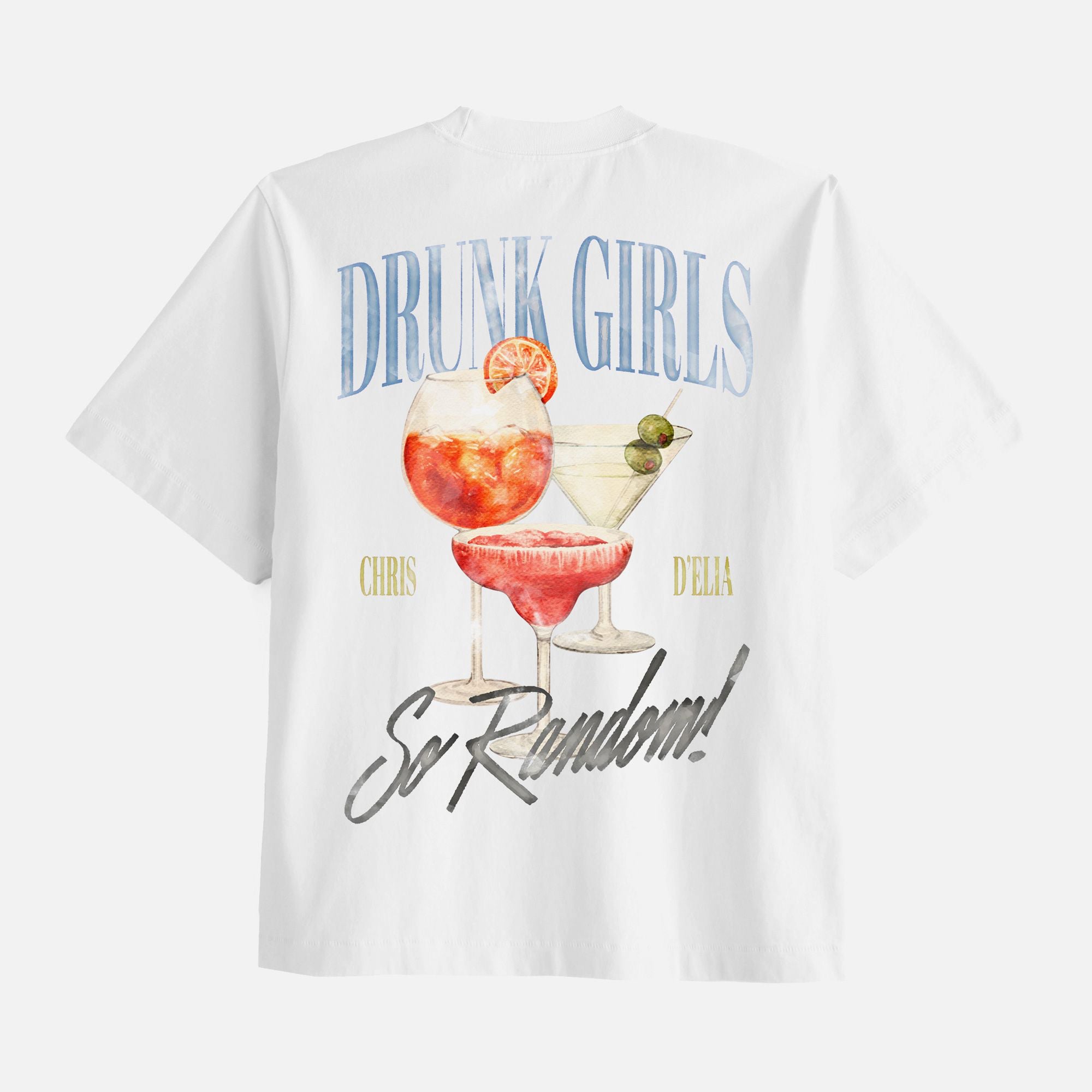So Random! White Tee