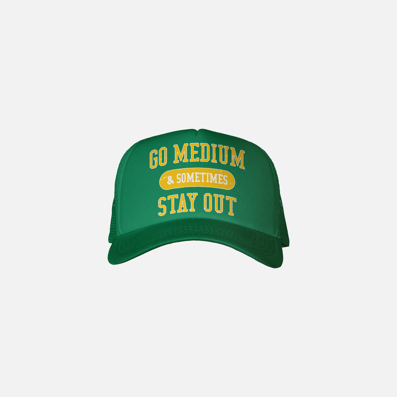 Go Medium Green Trucker Hat