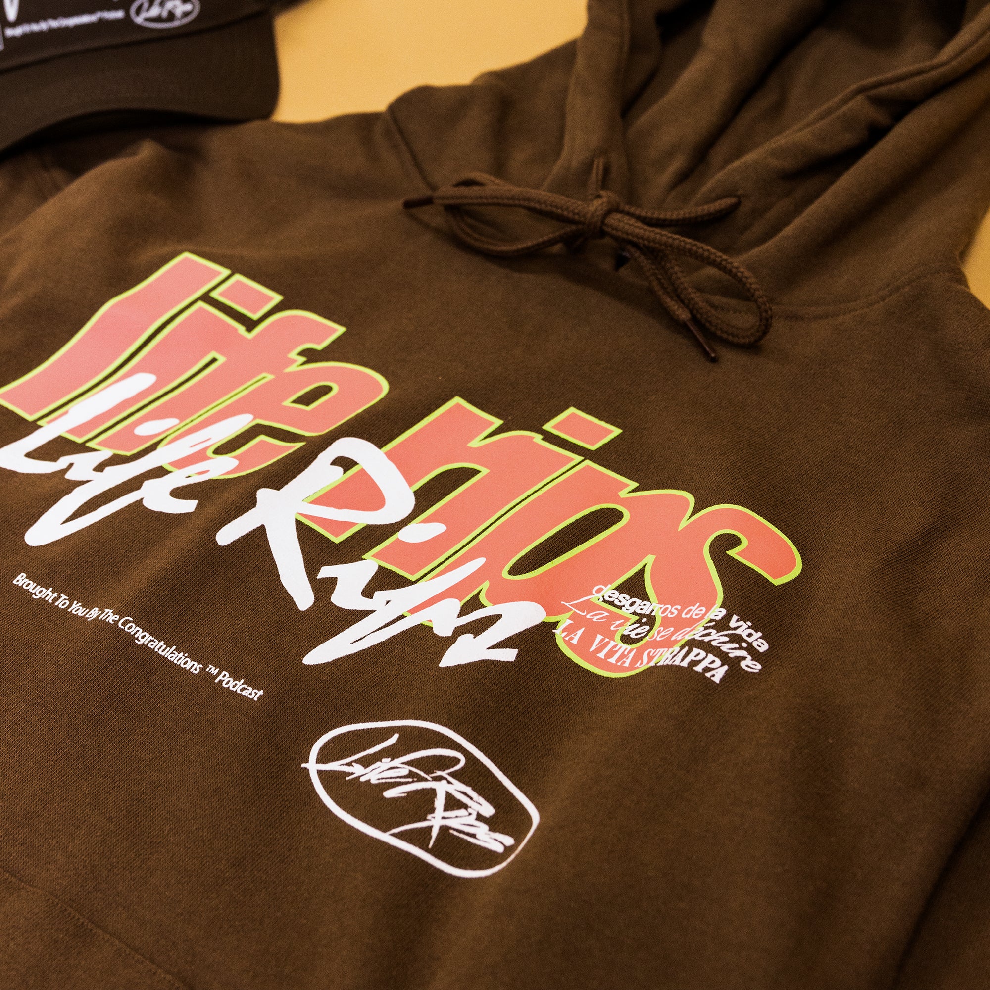 Life Rips Chocolate Hoodie