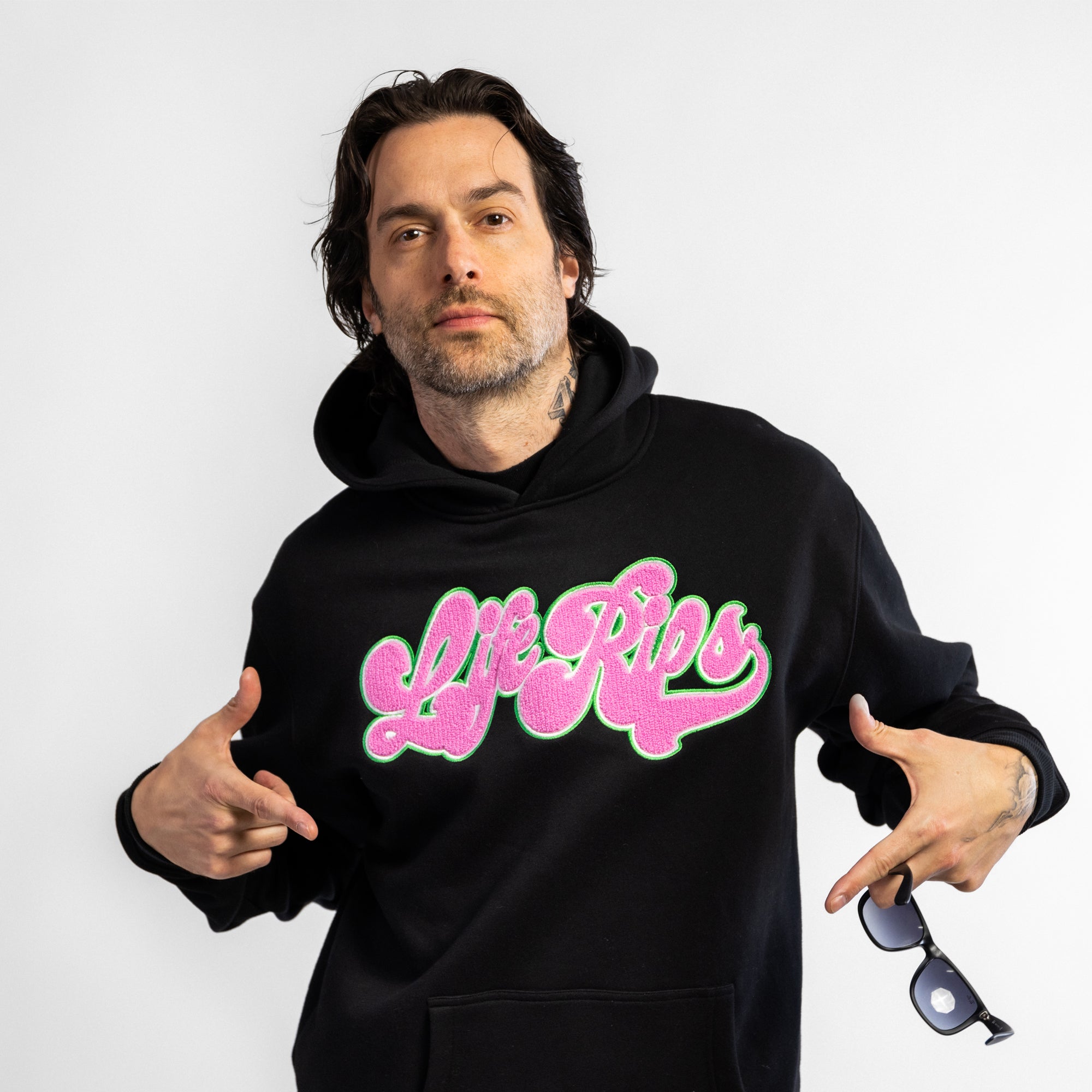 Chris D'Elia Patch Hoodie