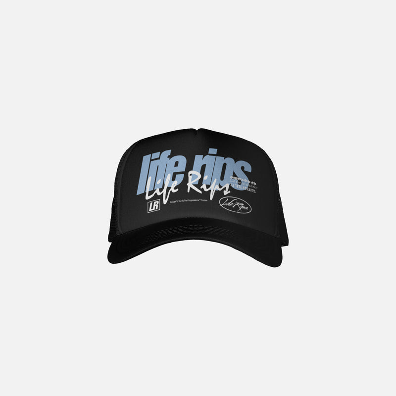 Worldwide Black Trucker Hat