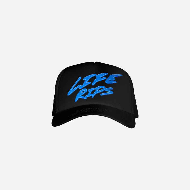 Blue Life Rips Trucker Hat